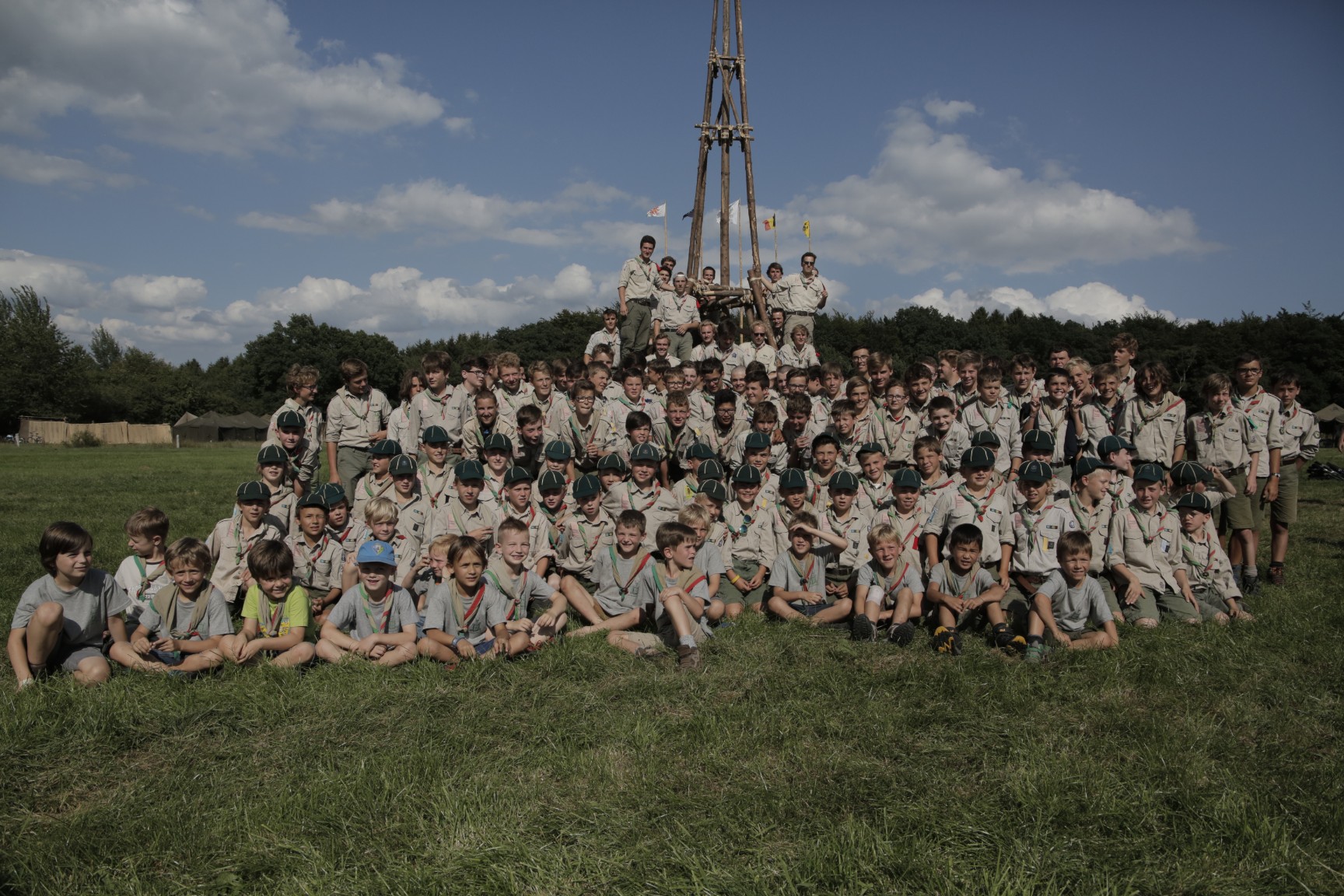 Sint-Martinus den XIIde - Kamp Nivezé Groepsfoto's